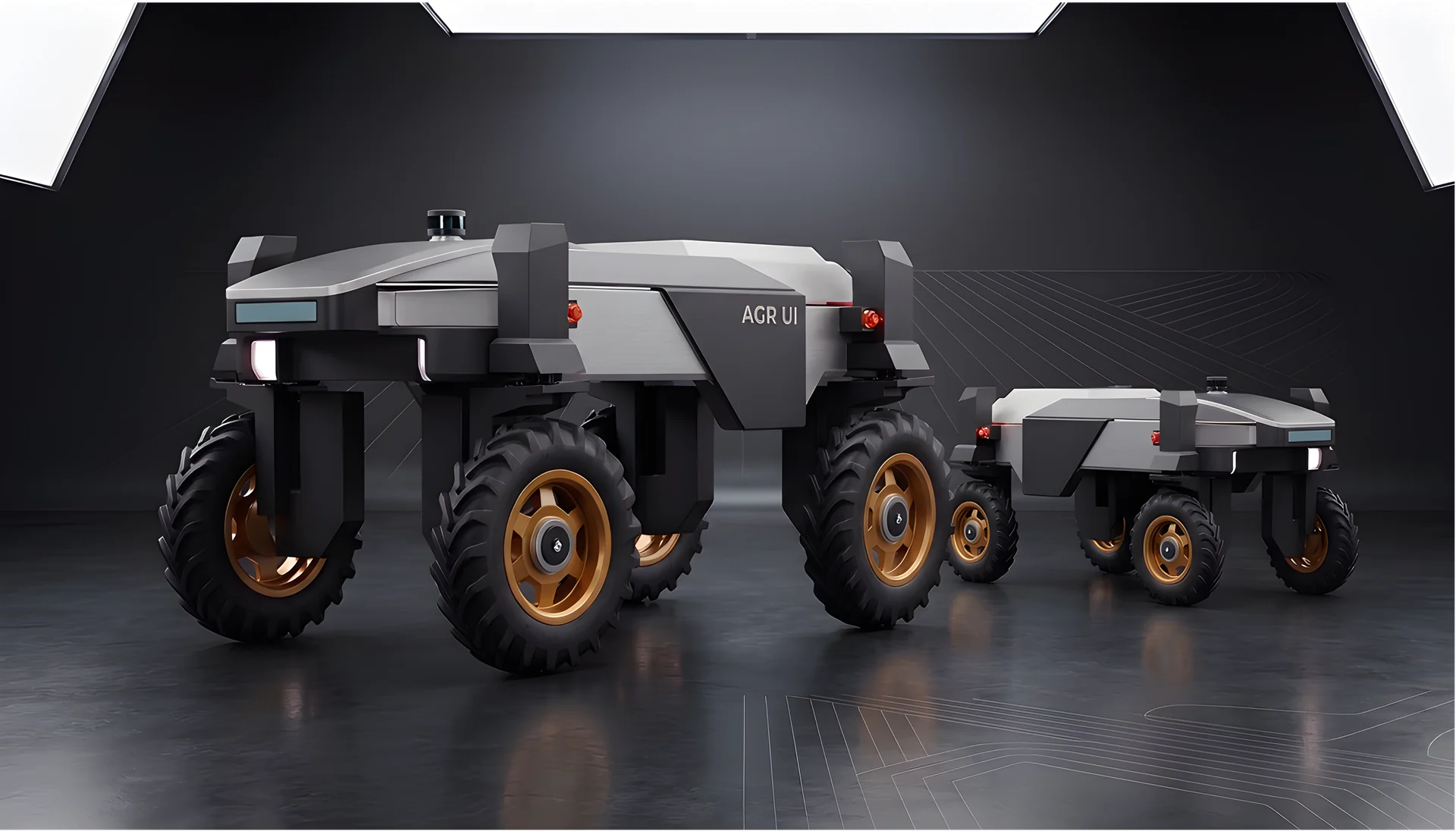 Agriculture Robot in field